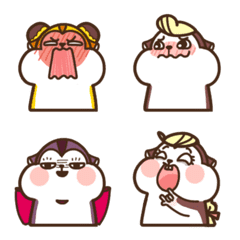 [LINE絵文字] flower Hamster's face(1).pngの画像