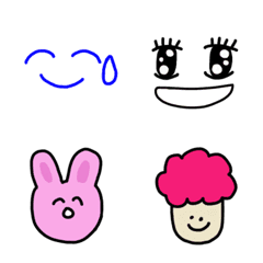 [LINE絵文字] tegakino emojiの画像