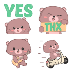 [LINE絵文字] Baby bear emojiの画像