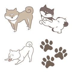 [LINE絵文字] カワイイ柴犬♡絵文字の画像