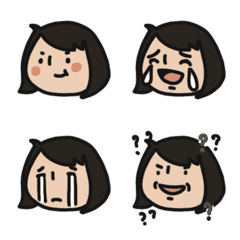 [LINE絵文字] Lil Fatty Fat faceの画像