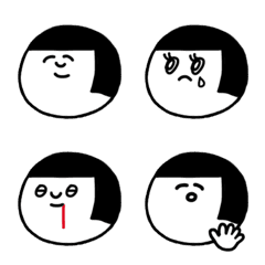 [LINE絵文字] まるい顔の人。2の画像