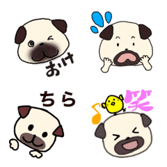 [LINE絵文字] This emoji has dog motifs.の画像