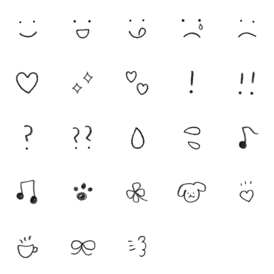 [LINE絵文字]daily_emojiの画像一覧