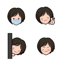 [LINE絵文字] YUMI emojiの画像