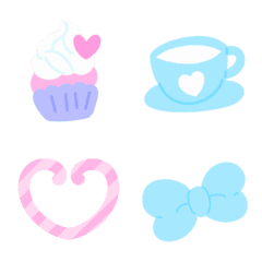 [LINE絵文字] Cute Pastel3の画像