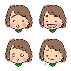 [LINE絵文字] ほんわかイチゴちゃんの画像