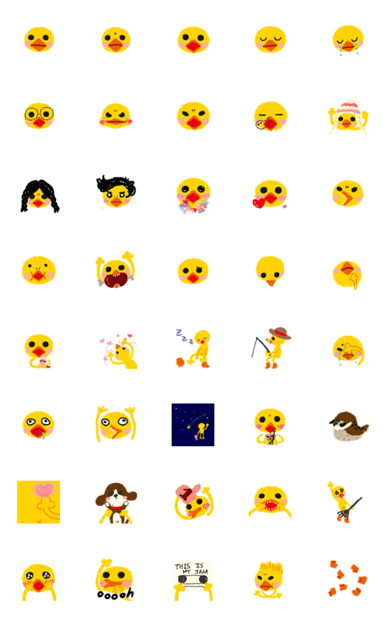 [LINE絵文字]SINOOOO chickenの画像一覧