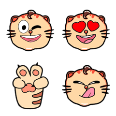 [LINE絵文字] Little tiger emojiの画像