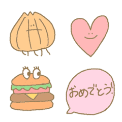 [LINE絵文字] かわいいオリキャラ全員集合で毎日使えるの画像