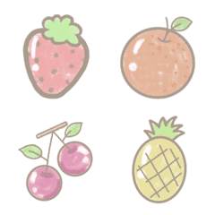 [LINE絵文字] set fruiteの画像