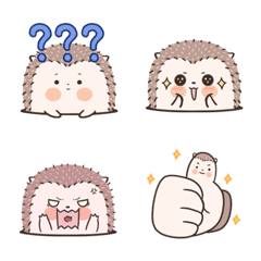 [LINE絵文字] Little hedgehogの画像