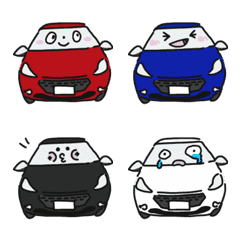 [LINE絵文字] フランスの車風絵文字その2の画像