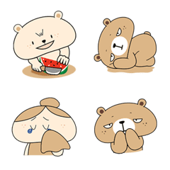 [LINE絵文字] Z bear bear V.5の画像