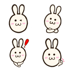 [LINE絵文字] うさぎのぴょんきちの画像