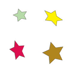 [LINE絵文字] Various stars2の画像