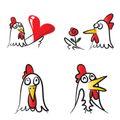 [LINE絵文字] Mr Roosterの画像