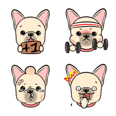 [LINE絵文字] My French Bulldogの画像