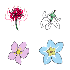 [LINE絵文字] Flower Flowerの画像