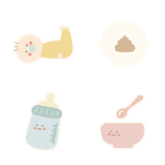 [LINE絵文字] little baby emojiの画像