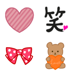 [LINE絵文字] ヲタ用推しカラフルハート♡の画像