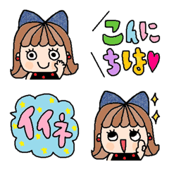 [LINE絵文字] 色んな絵文字378大人可愛いシンプルの画像