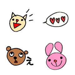 [LINE絵文字] animals usuの画像