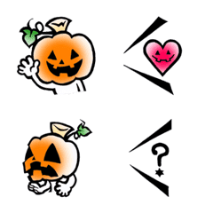 [LINE絵文字] パンプキンマンminiの画像