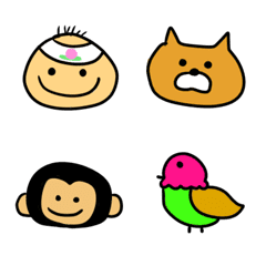 [LINE絵文字] 桃太郎を描いてみたの画像