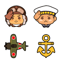 [LINE絵文字] 海軍の男の子の画像