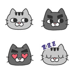 [LINE絵文字] よめねこ絵文字の画像