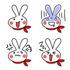 [LINE絵文字] うさぎのぽんたの画像