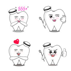 [LINE絵文字] FunTeethの画像