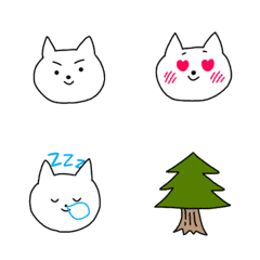 [LINE絵文字] 犬なのか猫なのか○表情いろいろの画像