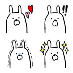 [LINE絵文字] うさぎやんの絵文字の画像