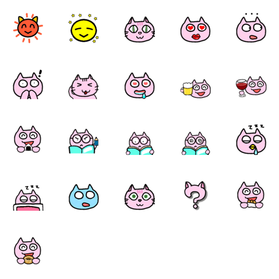 [LINE絵文字]Nyanpyの画像一覧