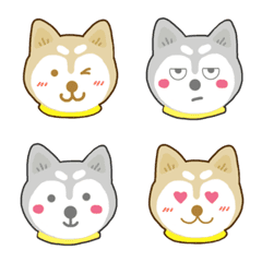 [LINE絵文字] Husky emojiの画像