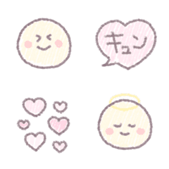 [LINE絵文字] ◎ クレヨンにこちゃん ◎の画像