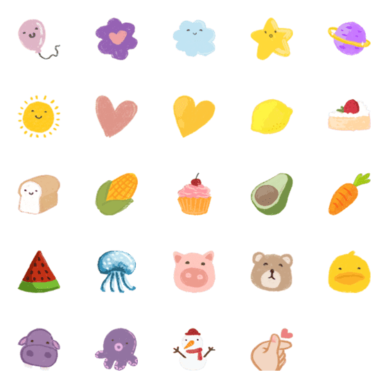 [LINE絵文字]miui emojiの画像一覧