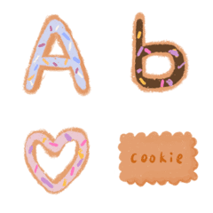 [LINE絵文字] cookies keyboardの画像