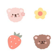 [LINE絵文字] Sweet Bearの画像