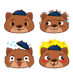 [LINE絵文字] Weasel Danny-daily emojiの画像