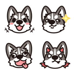 [LINE絵文字] Husky a collectionの画像