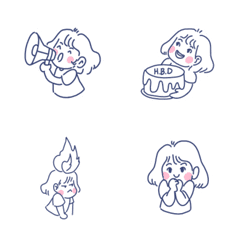 [LINE絵文字] Sunny jung emojiの画像