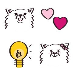 [LINE絵文字] わさわさ犬の画像