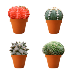 [LINE絵文字] Super cute Cactus 2の画像