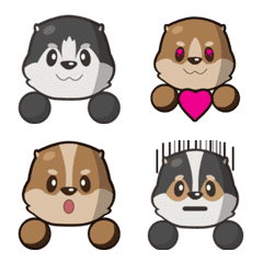 [LINE絵文字] Doggy dogs emojiの画像