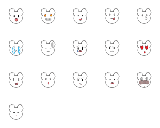 [LINE絵文字]Bun bunの画像一覧