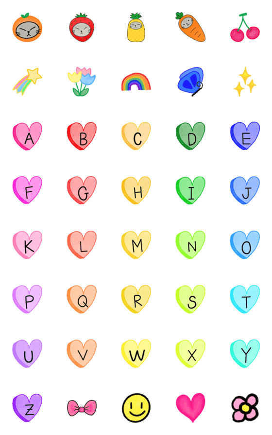 [LINE絵文字]Mini Hearts From MuMuの画像一覧