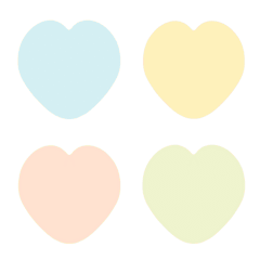 [LINE絵文字] mini heartの画像